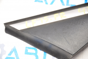 Wing molding triangle right Hyundai Sonata 15-17 mat, rubbed