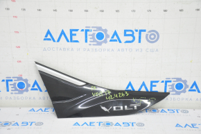 Right wing molding Chevrolet Volt 16 - black gloss + chrome, scratches