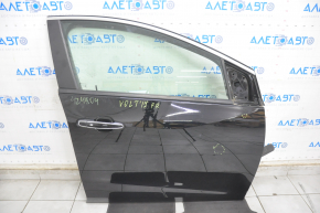 Door assembly front right Chevrolet Volt 16- keyless, black GB8, butt, dented