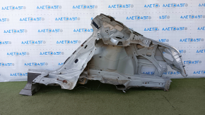 Quarter wing rear right Mercedes W221 silver, dents, bumps