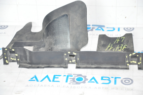 Left radiator deflector VW Jetta 15-18 USA, tears, broken fastening