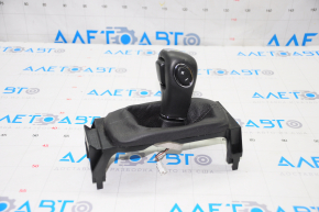 Gear knob Ford Flex 13-19 rest, leather black, tears
