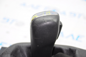 Gear knob Ford Flex 13-19 rest, leather black, tears