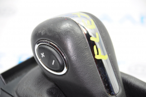 Gear knob Ford Flex 13-19 rest, leather black, tears