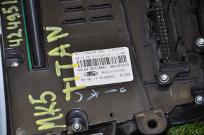 Ford Fusion mk5 13-20 SYNC 3 SONY radio control panel with heating and ventilation, worn out