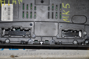 Ford Fusion mk5 13-20 SYNC 3 SONY radio control panel with heating and ventilation, worn out