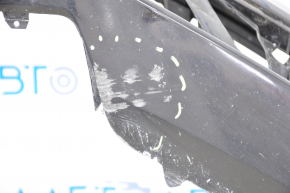 Bare front bumper VW Jetta 15-18 USA black, scratches, dented
