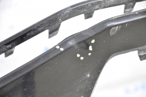 Bare front bumper VW Jetta 15-18 USA black, scratches, dented