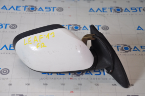 Side mirror right Nissan Leaf 13-17 5 pins, heated, white