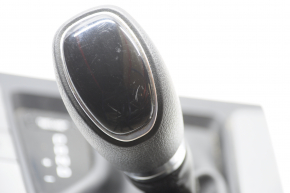 Gear knob with shifter cover Hyundai Elantra AD 17-20 rubber black, scratches, chrome
