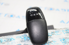 Gear knob with shifter cover Dodge Charger 15-23 rest, leather black, scratches, bumps
