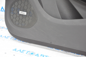 Door trim card front right Chevrolet Volt 16- black, with black insert leather, BOSE, bumps, scratches