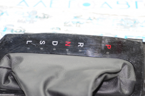 Gear shift indicator Honda Civic X FC 16-21 black, one line, scratches