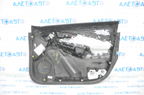 Door trim card front left Chevrolet Volt 16- black, with black insert leather, BOSE, scratches