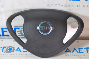 Airbag in steering wheel driver Nissan Leaf 13-17 black, varnish used