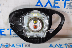 Airbag in steering wheel driver Nissan Leaf 13-17 black, varnish used