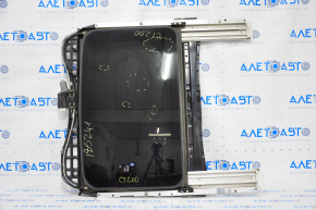 Sunroof assembly Lexus CT200h 11-12 gray curtain, scratches, for dry cleaning