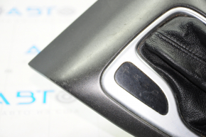 Gear knob with shifter cover Dodge Dart 13-16 rubber black, scratches