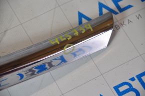 Molding chrome front bumper Nissan Leaf 13-17 sand, pokes