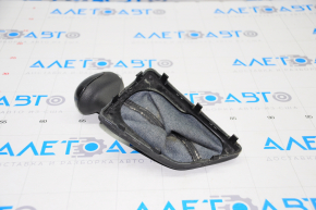 Gear knob Kia Optima 14-15 rest rubber black, scratches, cracked leather on the cover
