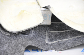 Rear left arch trim Tesla Model 3 18- black, insulation peeling off