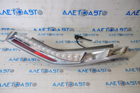 Left taillight Nissan Leaf 11-17 blue, scratches, crack inside