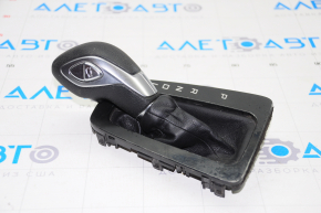 Automatic transmission handle with shifter cover Ford Focus mk3 15-18 rest, rubber, black cover, paint peeled off the cover, scratches