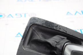 Automatic transmission handle with shifter cover Ford Focus mk3 15-18 rest, rubber, black cover, paint peeled off the cover, scratches