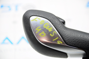 Automatic transmission handle with shifter cover Ford Focus mk3 15-18 rest, rubber, black cover, paint peeled off the cover, scratches
