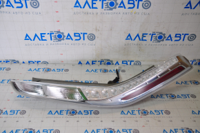 Right taillight Nissan Leaf 11-17 blue, for polishing
