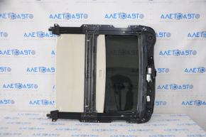 Sunroof assembly Ford Focus mk3 11-18 grey curtain, dry cleanable, scratch