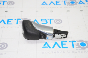 Gear knob Nissan Altima 19 - rubber black, scratches
