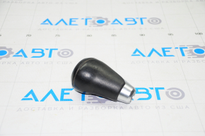 Mazda 6 13-21 gear knob black leather, worn leather