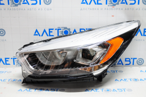 Headlight front left complete Ford Escape MK3 17-19 rest halogen+led light