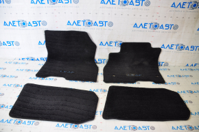 Set of floor mats Nissan Leaf 13-17 cloth black