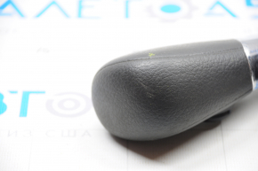 Gear knob Nissan Rogue 14-16 rubber black, scratches