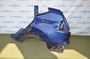 Quarter wing rear left Nissan Rogue 14-20 blue, pokes