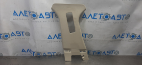 Upper center pillar trim belt left Ford Fusion mk5 13-16 beige, broken fasteners, scuffs