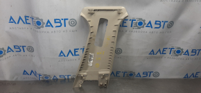 Upper center pillar trim belt left Ford Fusion mk5 13-16 beige, broken fasteners, scuffs