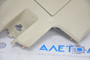 Driver's knee pad Toyota Camry v70 18-24 beige, plastic turned white