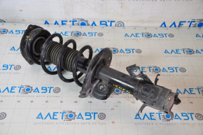 Shock absorber strut assembly front left Nissan Leaf 11-17 torn boot