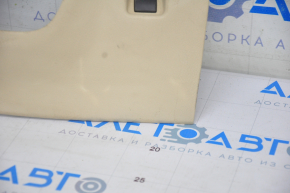 Driver's knee pad with cup holder Lexus RX350 RX450 10-15 beige, scratches, plastic turned white