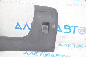 Driver's knee pad with cup holder Lexus RX350 RX450 10-15 black, missing button panel pad, scratches