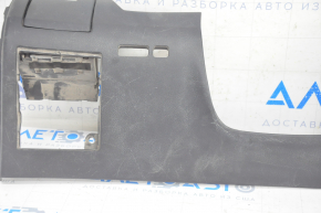Driver's knee pad with cup holder Lexus RX350 RX450 10-15 black, missing button panel pad, scratches