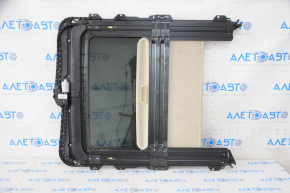 Sunroof assembly Ford Fiesta 11-19 beige curtain, dry cleanable, scratches