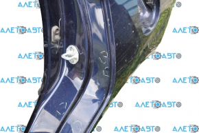 Quarter wing rear left Mitsubishi Outlander 14-20 blue D14, on the body, dent, bumps