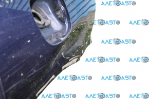 Quarter wing rear left Mitsubishi Outlander 14-20 blue D14, on the body, dent, bumps