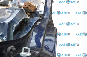 Quarter wing rear right Mitsubishi Outlander 14-20 blue D14, on the body, dent, bumps