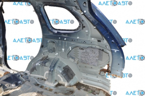 Quarter wing rear right Mitsubishi Outlander 14-20 blue D14, on the body, dent, bumps