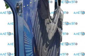 Quarter wing rear right Mitsubishi Outlander 14-20 blue D14, on the body, dent, bumps